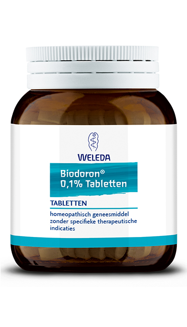 Biodoron 0.1% tabletten 250 tabletten Weleda