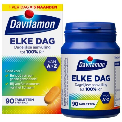 Elke dag 90 tabletten Davitamon