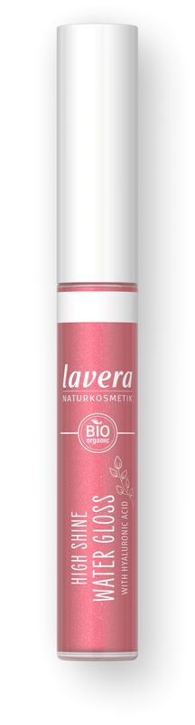 High shine water lipgloss 04 pink lagoon 5.5 ml Lavera
