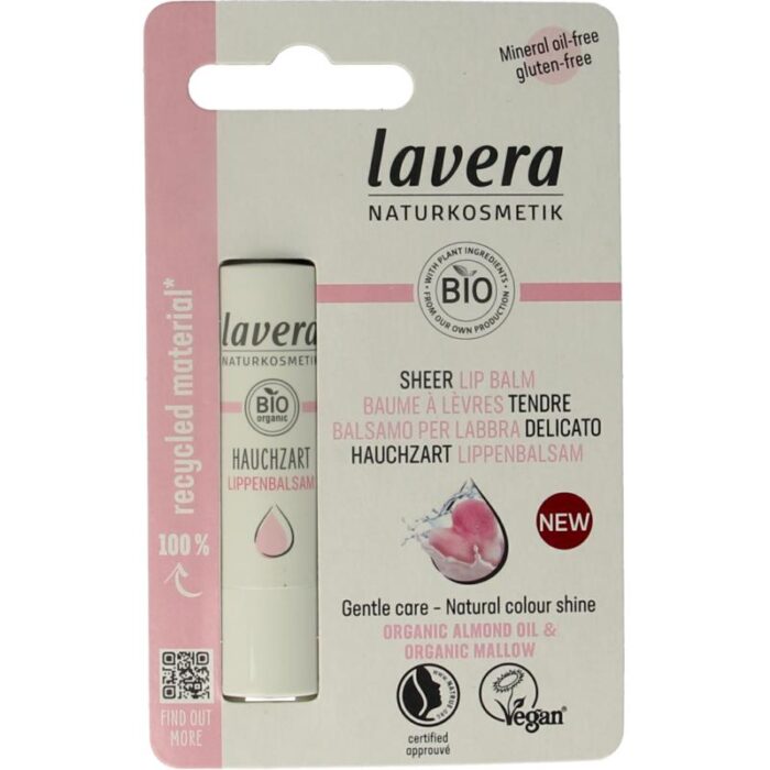 Lipbalm sheer 4.5 gram Lavera