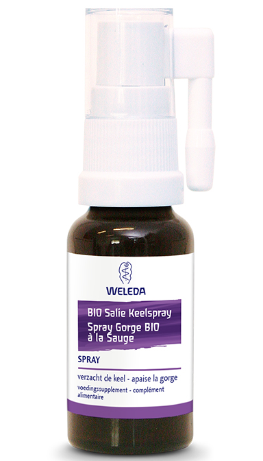 Salie keelspray bio 20 ml Weleda