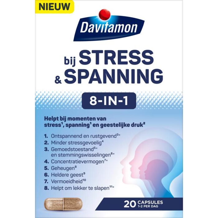 Stress & spanning 20 capsules Davitamon