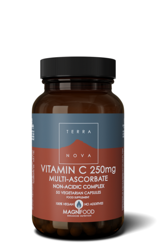 Vitamine C 250 mg complex 50 vegicapsules Terranova