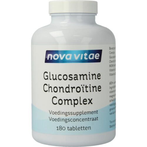 Glucosamine chondroitine complex met MSM 180 tabletten Nova Vitae