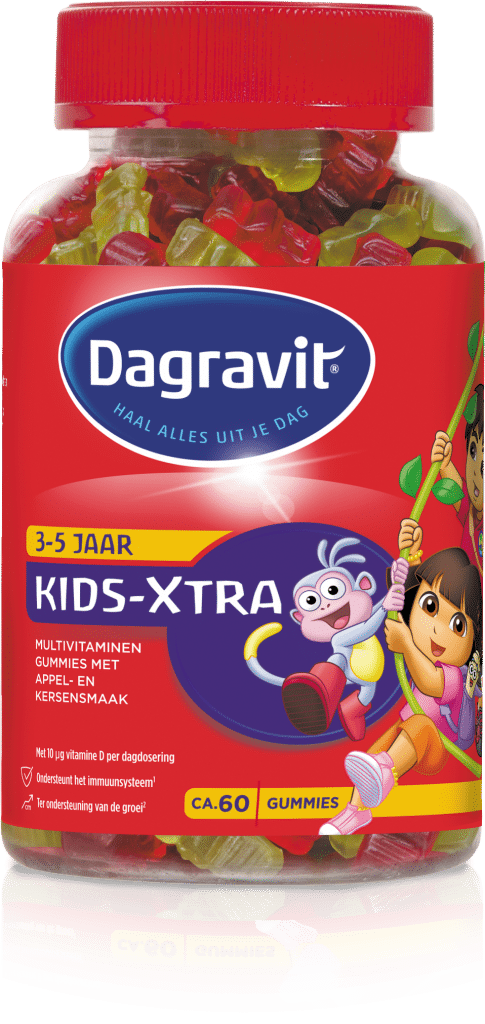 Kids gummies Dora 60 stuks Dagravit