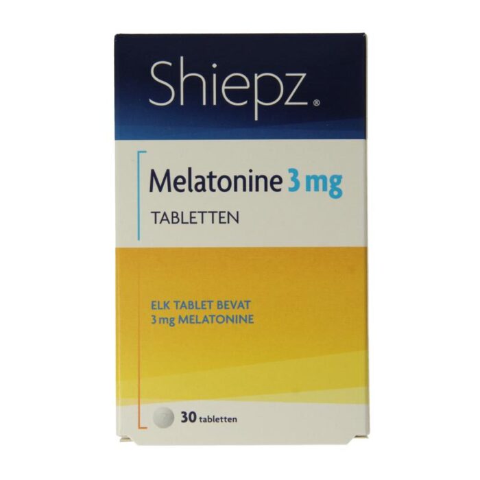 Melatonine 3 mg 30 tabletten Shiepz