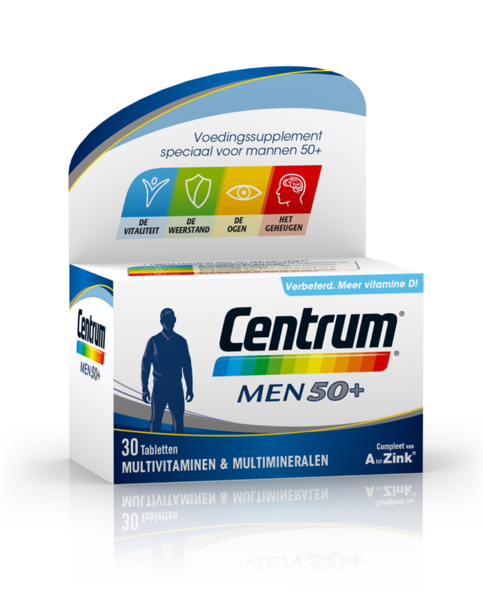 Men 50+ advanced 90 tabletten Centrum