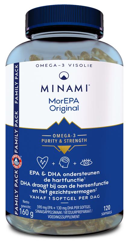 MorEPA original 120 softgels Minami