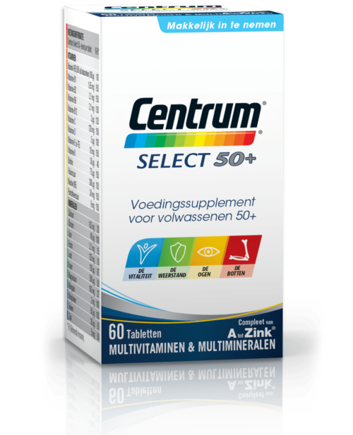 Select 50+ advanced 180 tabletten Centrum