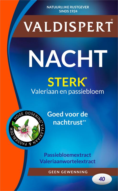 Valdispert nacht sterk 40 dragees