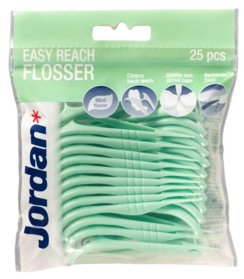 Flosser easy reach 25 stuks Jordan