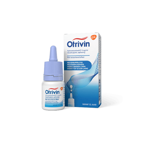 Otrivin druppels 0,1% oplossing 10 ml