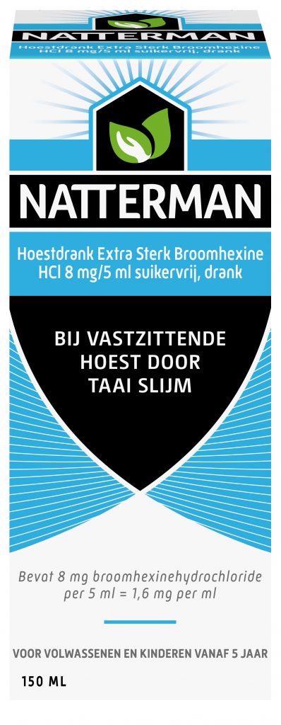 Broomhexine forte HCl 8mg/5ml 150 ml Natterman