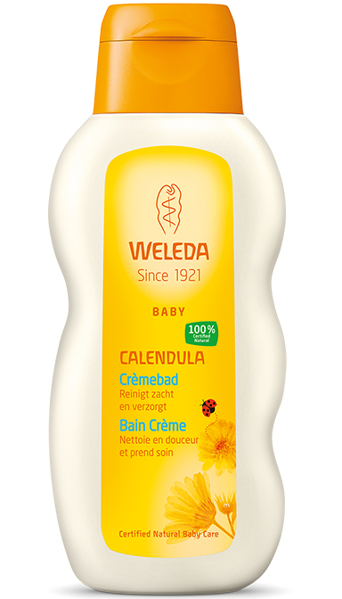 Calendula baby cremebad 200 ml Weleda