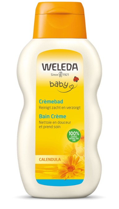 Calendula baby cremebad 200 ml Weleda