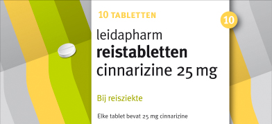 Cinnarizine 25 mg 10 tabletten Leidapharm