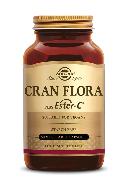 Cran Flora 60 plantaardige capsules Solgar