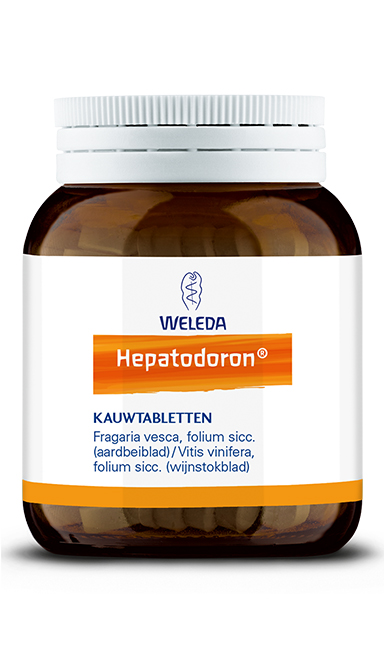 Hepatodoron kauwtabletten 200 tabletten Weleda