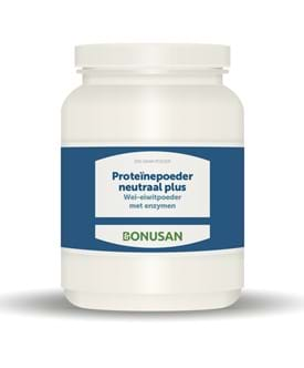 Proteine poeder neutraal plus 500 gram Bonusan