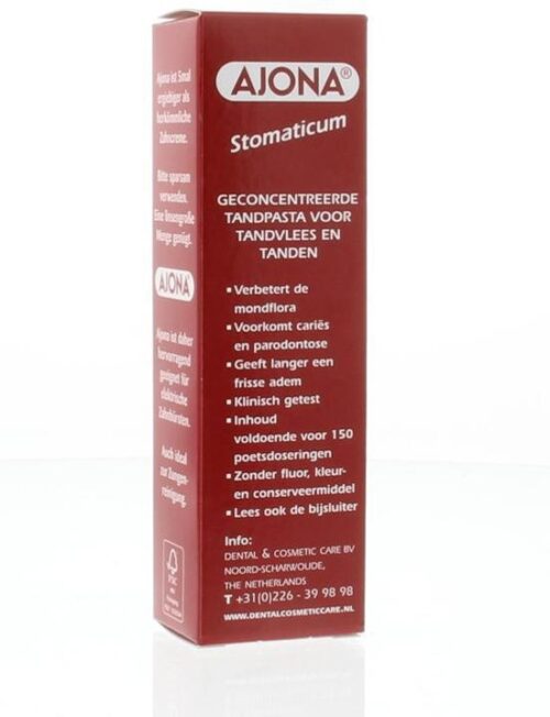 Stomaticum tandpasta 25ml Ajona