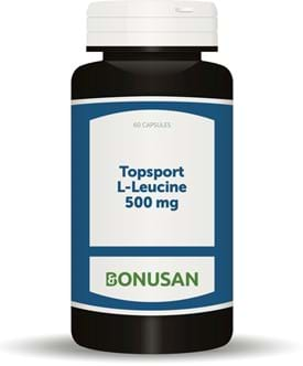 Topsport L-leucine 500 mg 60 capsules Bonusan