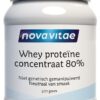 Whey proteine concentraat 80% 500 gram Nova Vitae
