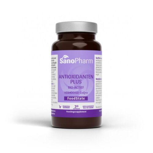 Antioxidant + verhoogd co Q10 30 capsules Sanopharm