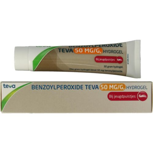 Benzoylperoxide 5% 30 gram Teva