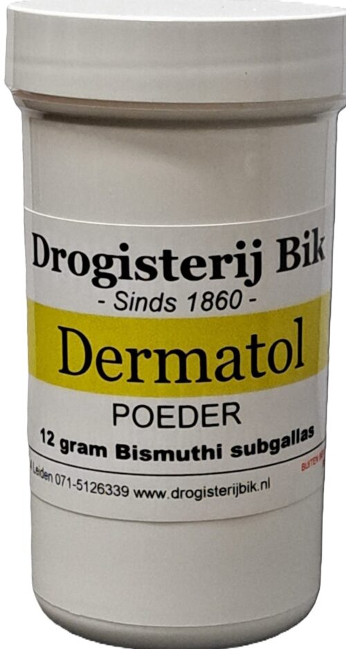 Dermatol poeder 12 gram strooibus Bik-Bik