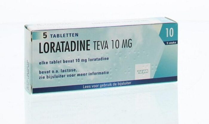 Loratadine 10 mg 5 tabletten Teva