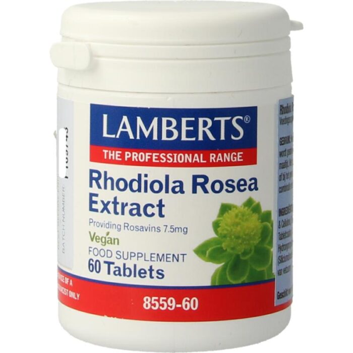 Rhodiola rosea 60 tabletten Lamberts