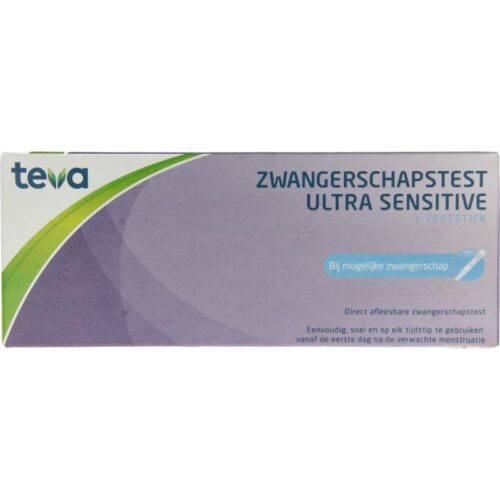 Zwangersc121apstest ultra sensitive 1 stuk Teva