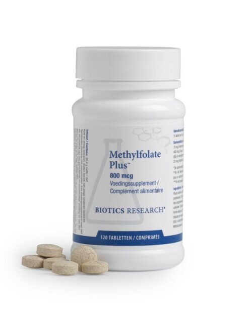 Methylfolate plus 800 mcg 120 tabletten Biotics