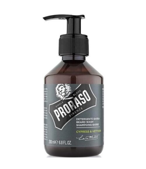 Baard shampoo cypress & vetyver 200ml Proraso