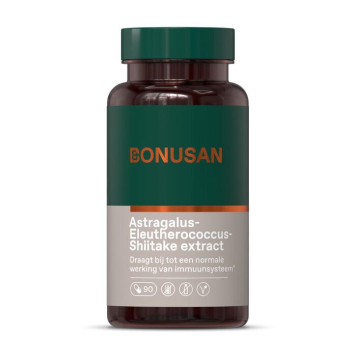 Astragalus eleuterhococcus-shiitake extract 90 capsules Bonusan