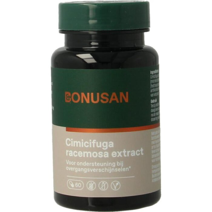 Cimicifuga racemosa extract 60 capsules Bonusan