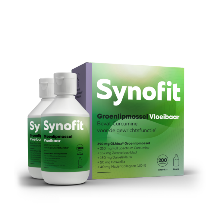 GLMax groenlipmossel vloeibaar2 x 200ml= 400ml Synofit