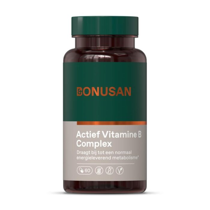 Actief vitamine B complex 60 capsules Bonusan