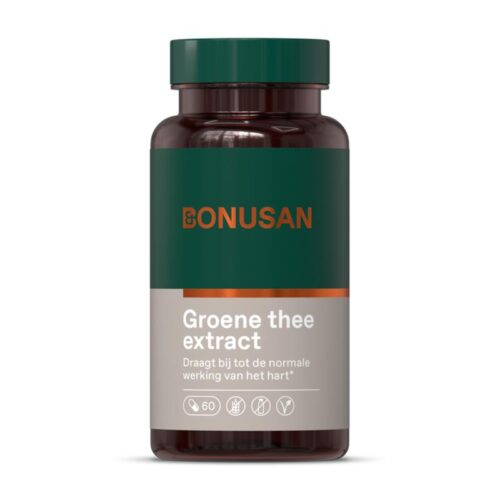 Groene thee extract 60 capsules Bonusan