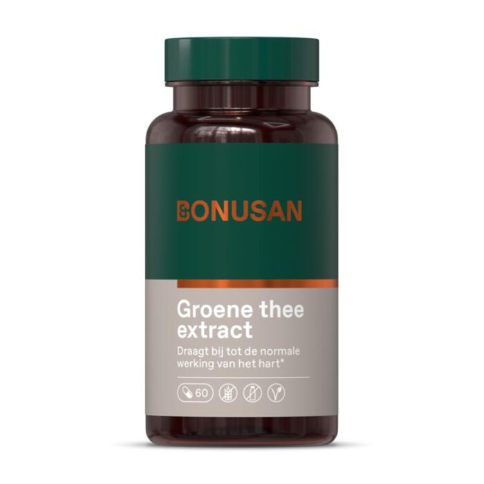 Groene thee extract 60 capsules Bonusan