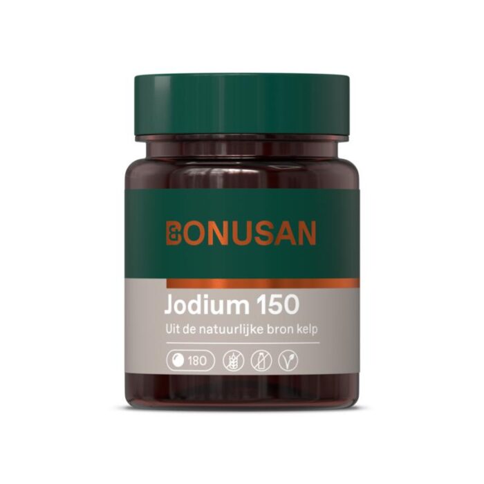 Jodium met kelp 180 tabletten Bonusan