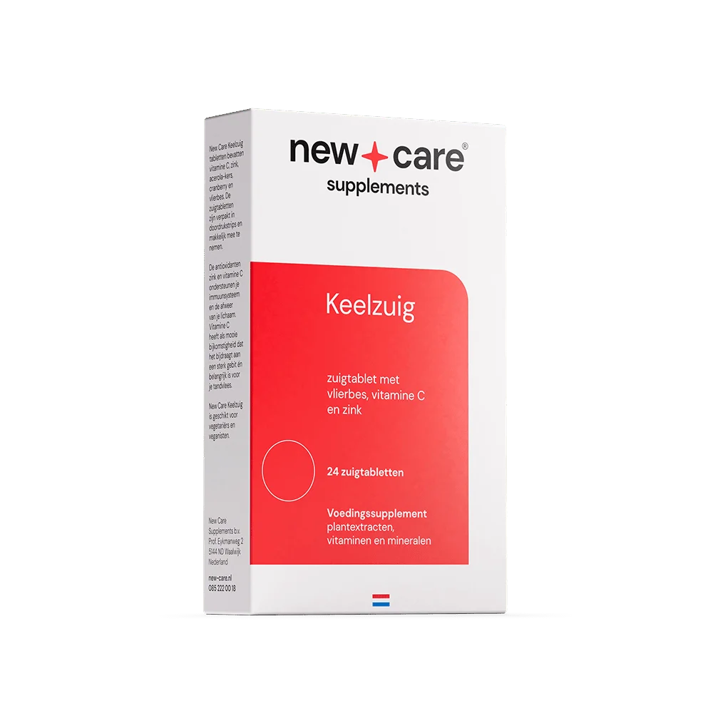 Keelzuig 24 zuigtabletten New Care