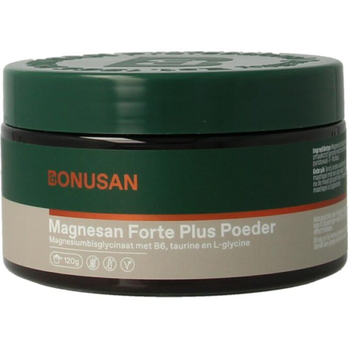 Magnesan forte plus poeder 120 gram Bonusan