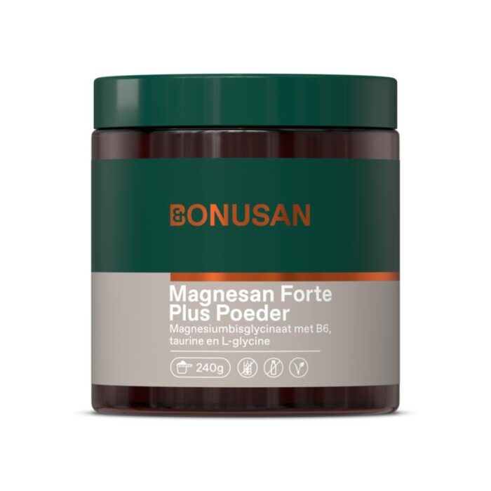 Magnesan forte plus poeder 240 gram Bonusan