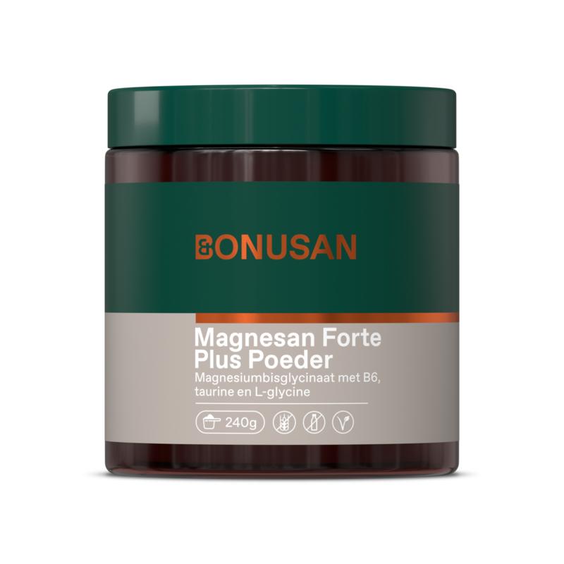 Magnesan forte plus poeder 240 gram Bonusan