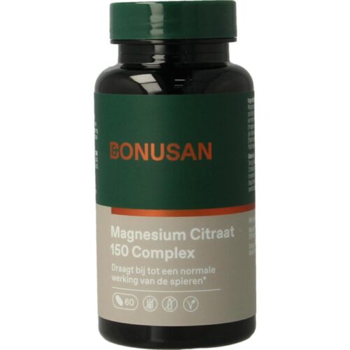 Magnesiumcitraat 150 mg plus 60 tabletten Bonusan