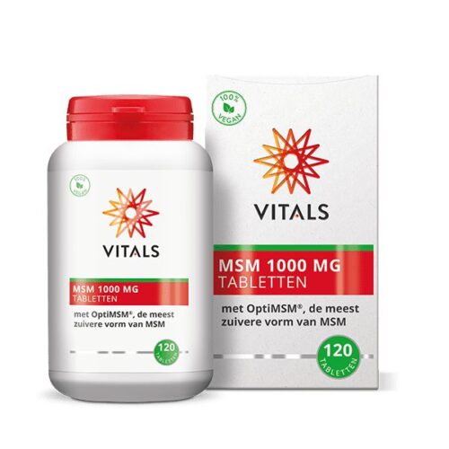 MSM 1000 mg 120 tabletten Vitals