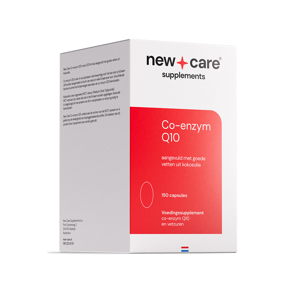 Q10 50mg & kokosolie 150 capsules New Care