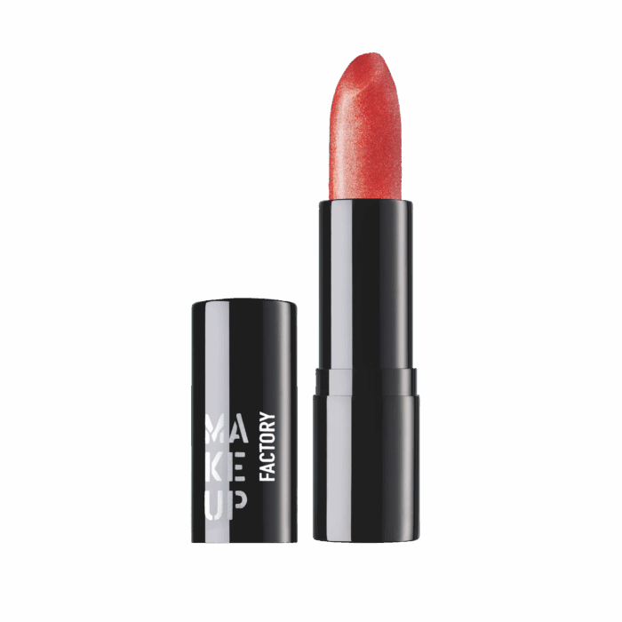 Shimmer Lip Stick 39 Charming Red 4 g Make up Factory