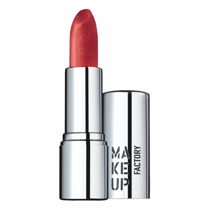 Shimmer Lip Stick Shiny Red 4 g Make up Factory